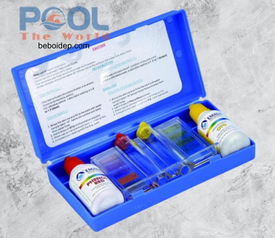 Khắc phục nước xanh đục chỉ 5p nhờ bộ test pH Clo hồ bơi